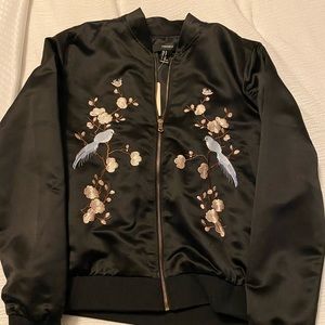 Forever 21 satin jacket